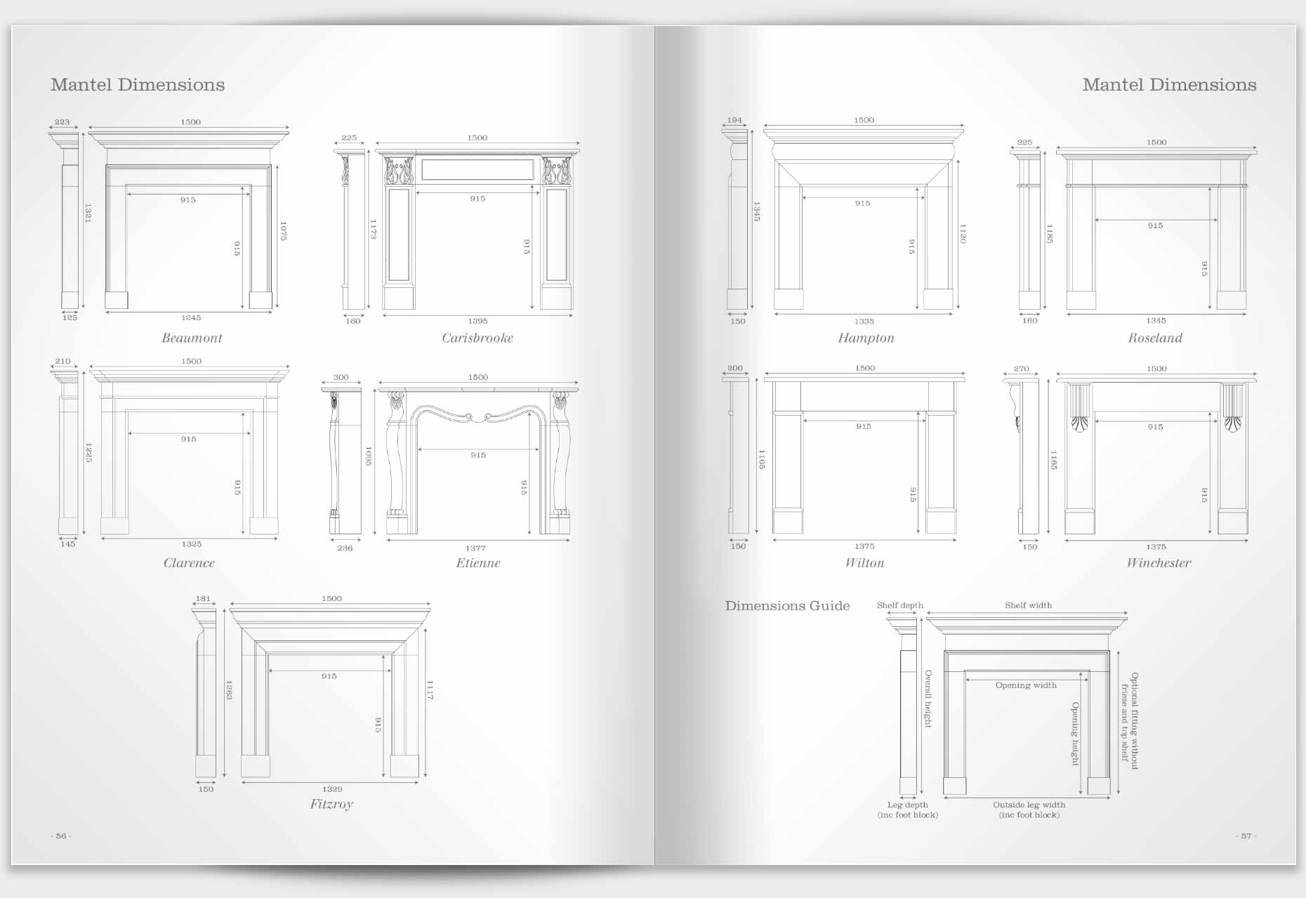 Graphic Design, Brochure Design & Logo Design - Capital Fireplaces, , Bedfordshire