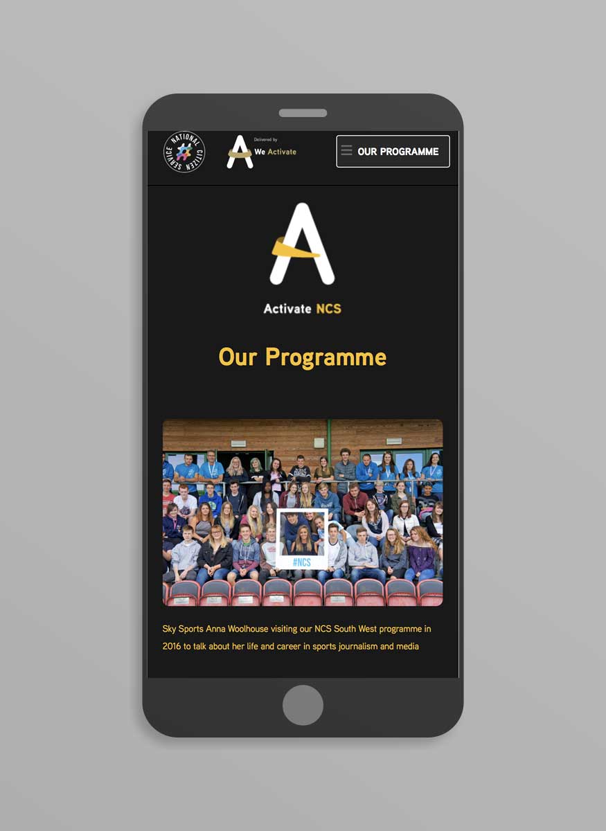 Website Design - Activate Group, Staffordshire